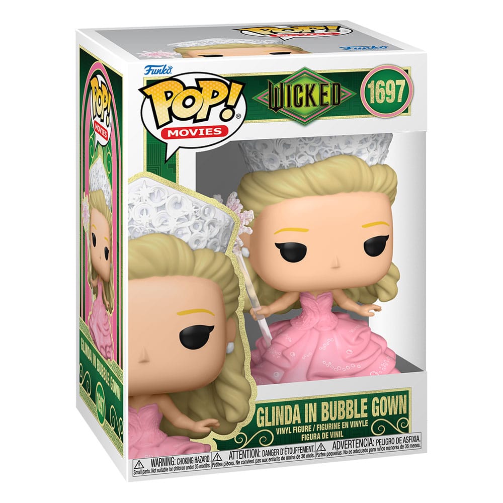 Wicked POP! Movies Vinyl Figur Glinda (Bubble Gown) 9 cm