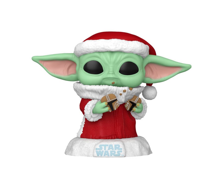 Star Wars: Mandalorian POP! Vinyl Figur Holiday Grogu 9 cm