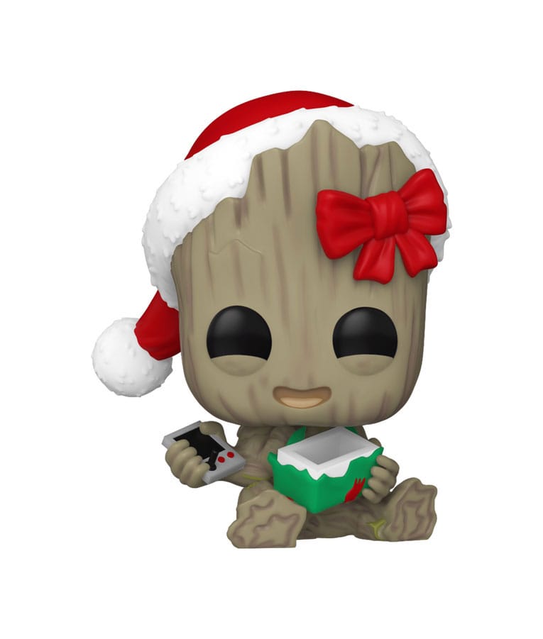 Marvel POP! Vinyl Figur Holiday Groot 9 cm