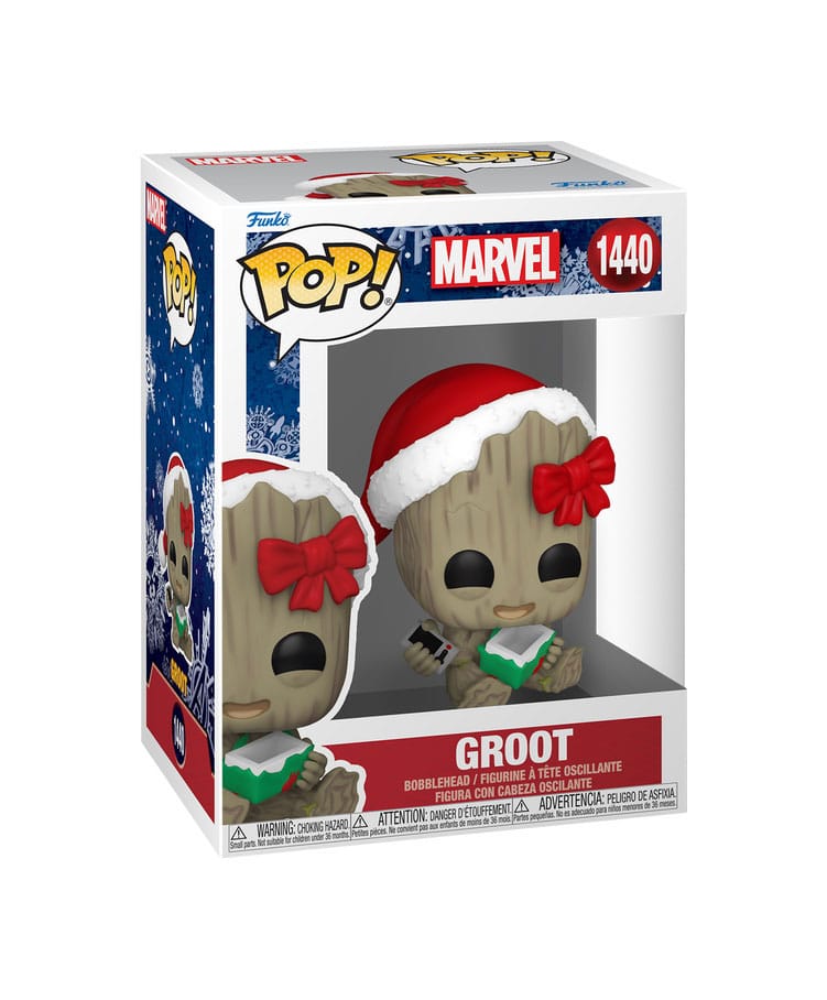 Marvel POP! Vinyl Figur Holiday Groot 9 cm