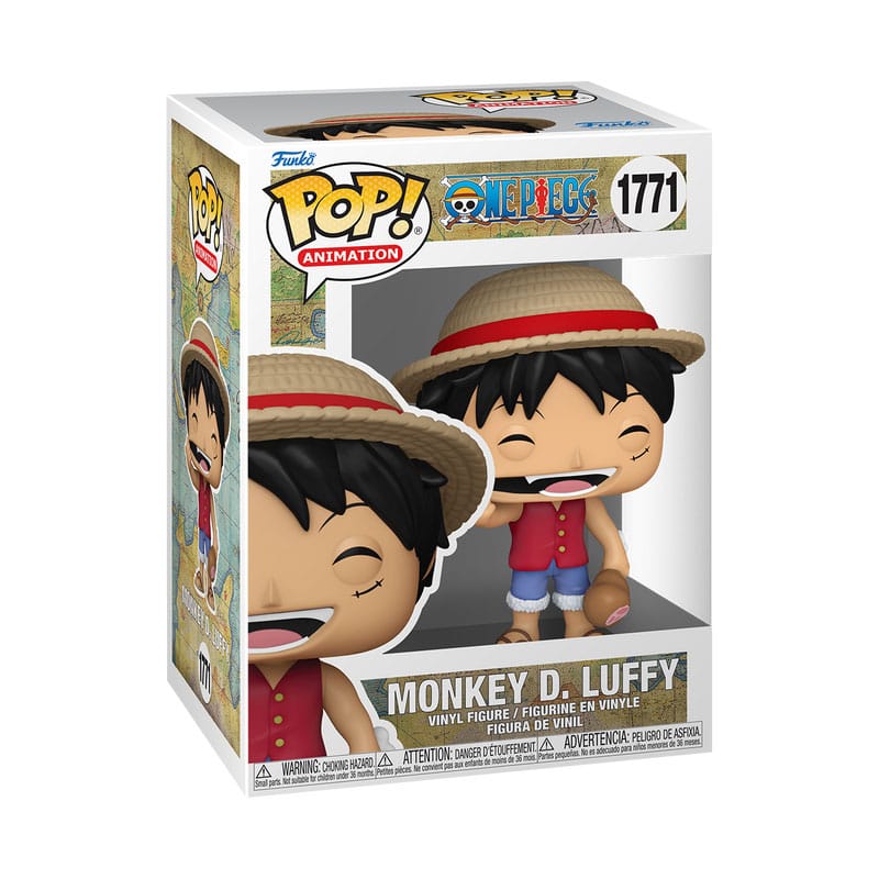 One Piece POP! Animation Vinyl Figuren Luffy (Refresh) 9 cm