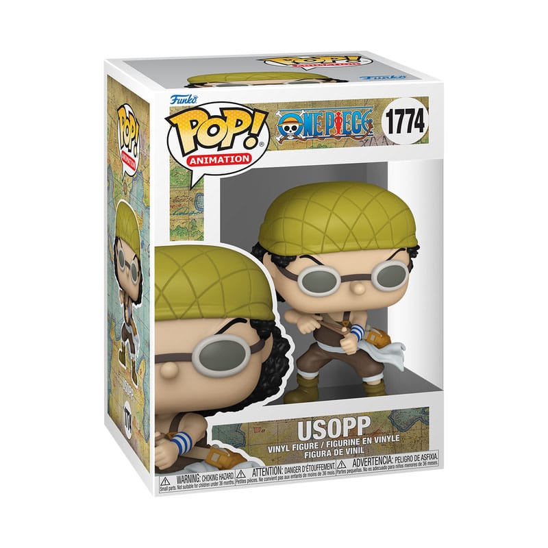 One Piece POP! Animation Vinyl Figuren Usopp (Refresh) 9 cm