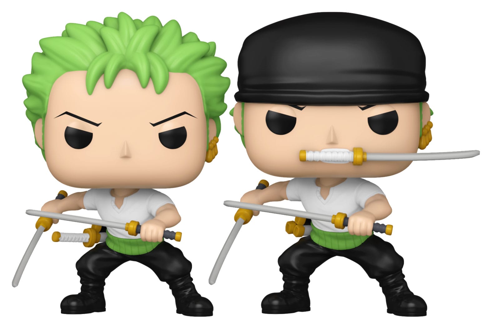 One Piece POP! Animation Vinyl Figuren Zoro (Refresh) w/Ch 9 cm Sortiment (6)