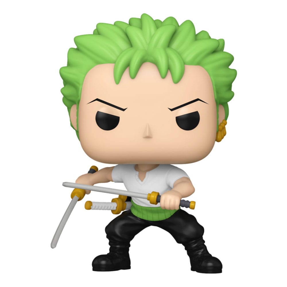 One Piece POP! Animation Vinyl Figuren Zoro (Refresh) w/Ch 9 cm Sortiment (6)