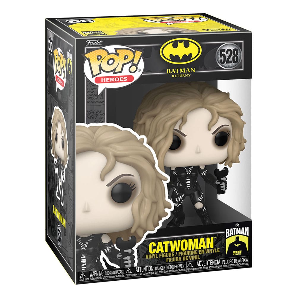 Batman 85th Anniversary POP! Movies Vinyl Figur Catwoman 9 cm