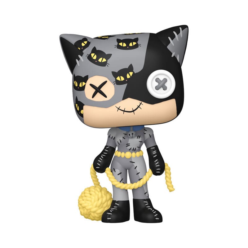 DC Comics POP! Animaton Vinyl Figur Patchwork - Catwoman 9 cm