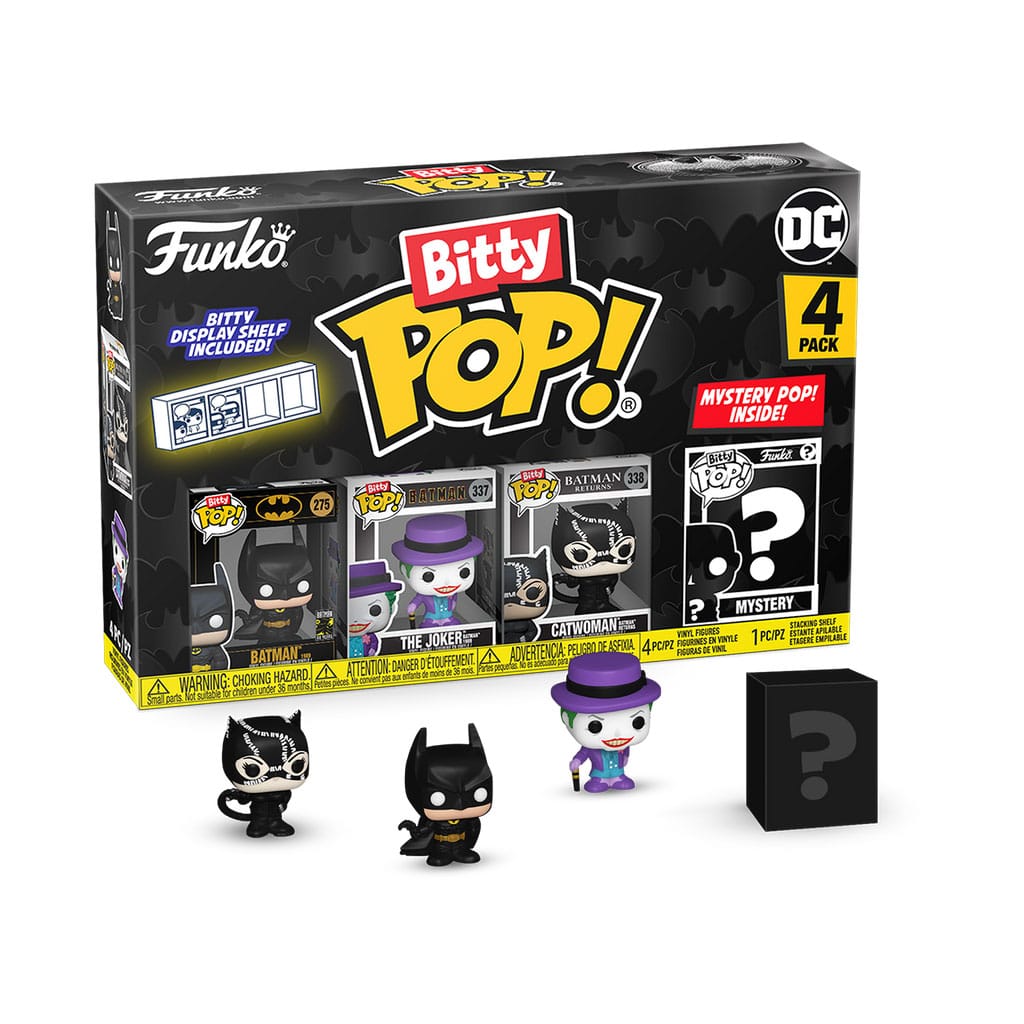 Batman 85th Anniversary Bitty POP! Vinyl Figuren 4er-Pack Batman 2,5 cm