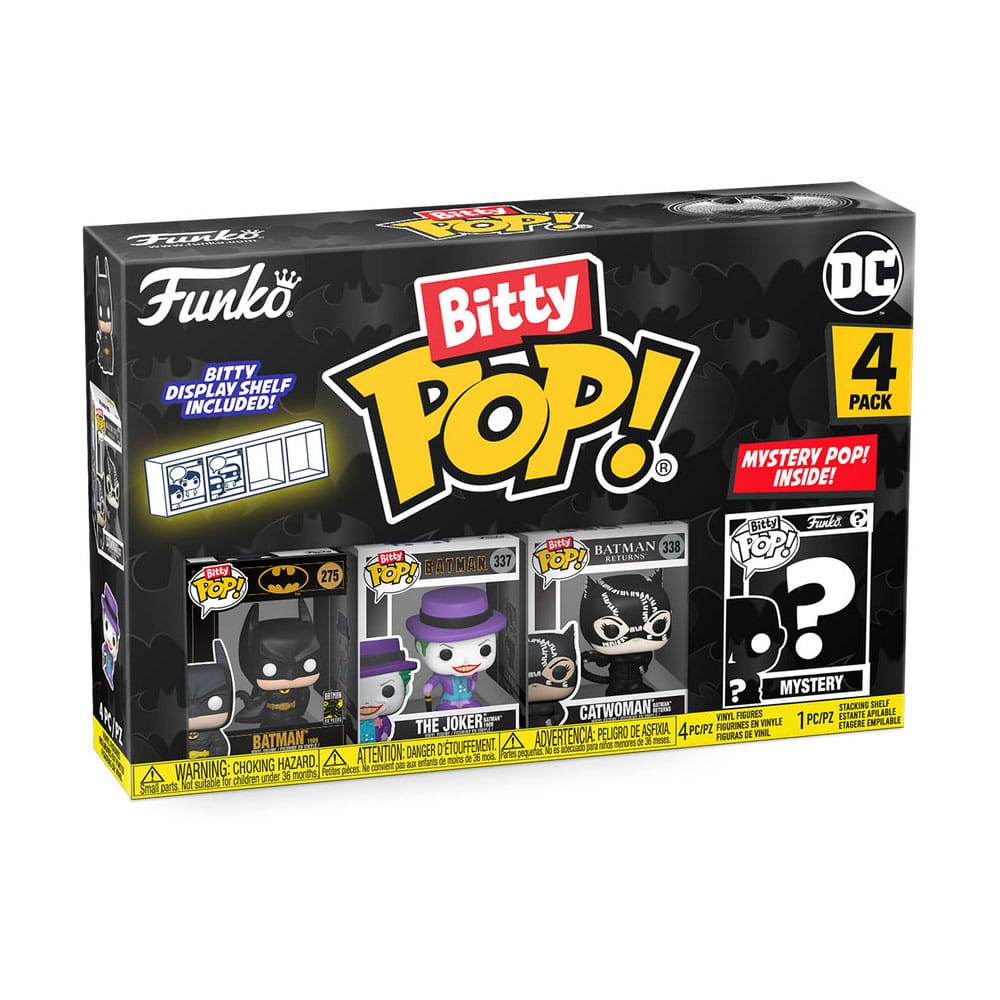 Batman 85th Anniversary Bitty POP! Vinyl Figuren 4er-Pack Batman 2,5 cm