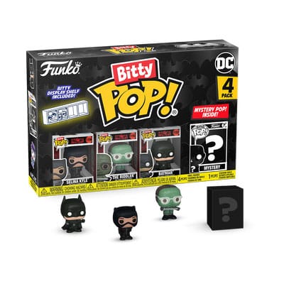 Batman 85th Anniversary Bitty POP! Vinyl Figuren 4er-Pack Catwoman 2,5 cm