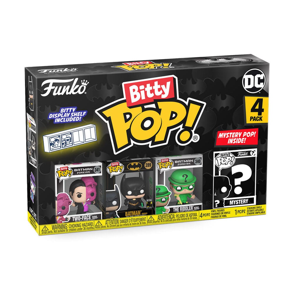 Batman 85th Anniversary Bitty POP! Vinyl Figuren 4er-Pack Two Face 2,5 cm