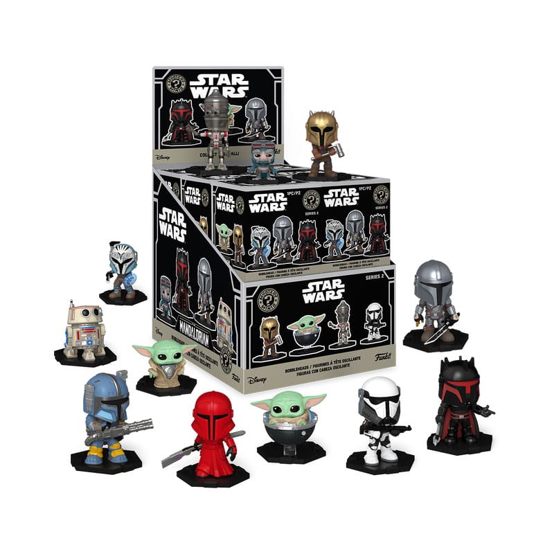 Star Wars Mystery Minis Minifiguren 5 cm The Mandalorian Display (12)