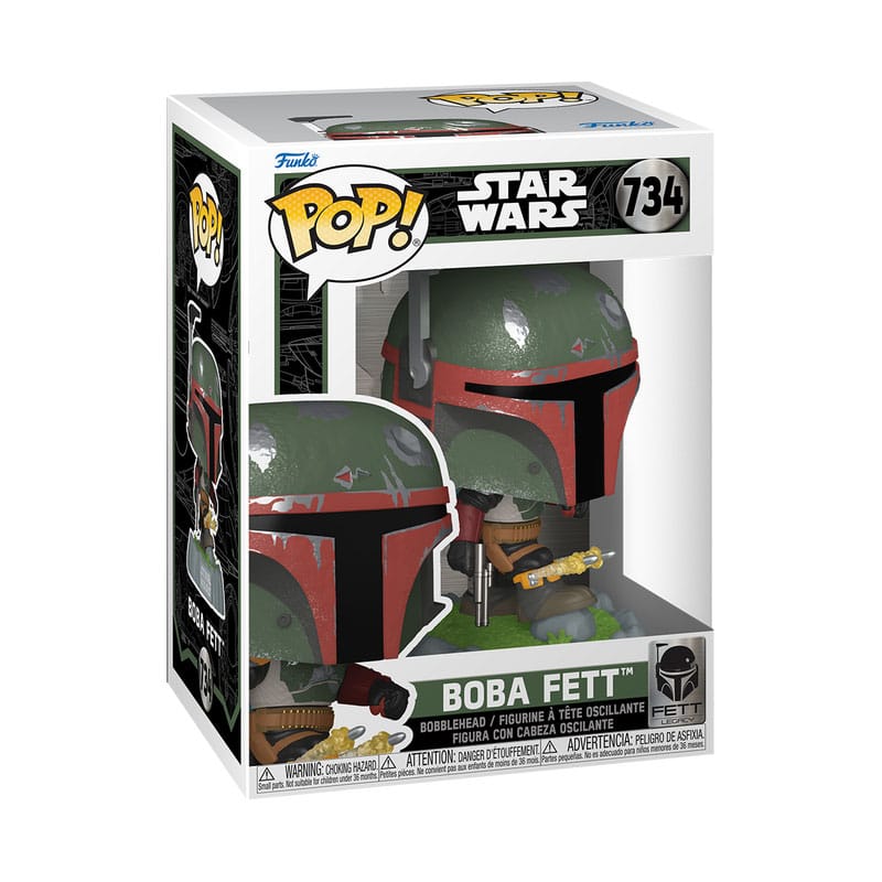 Star Wars: Fett Legacy POP! Vinyl Figur Boba Fett w/Rockets 9 cm