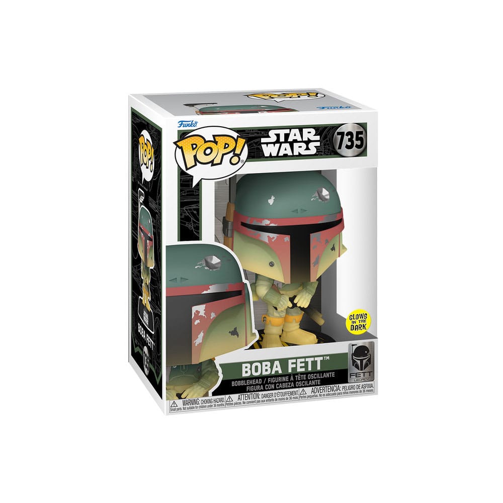 Star Wars: Fett Legacy POP! Vinyl Figur Boba Fett(GW) 9 cm