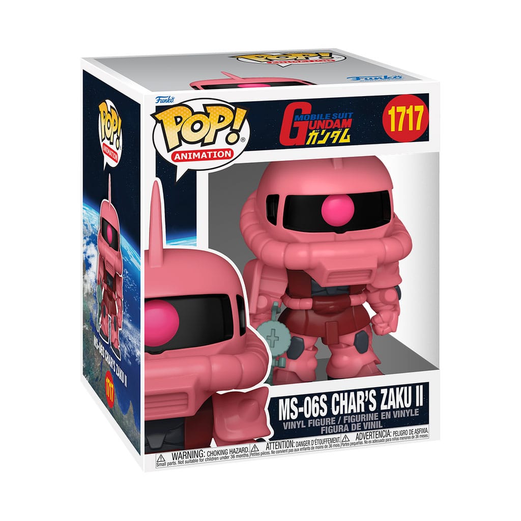 Gundam Oversized POP! Vinyl Figur CHARS ZAKU II 15 cm