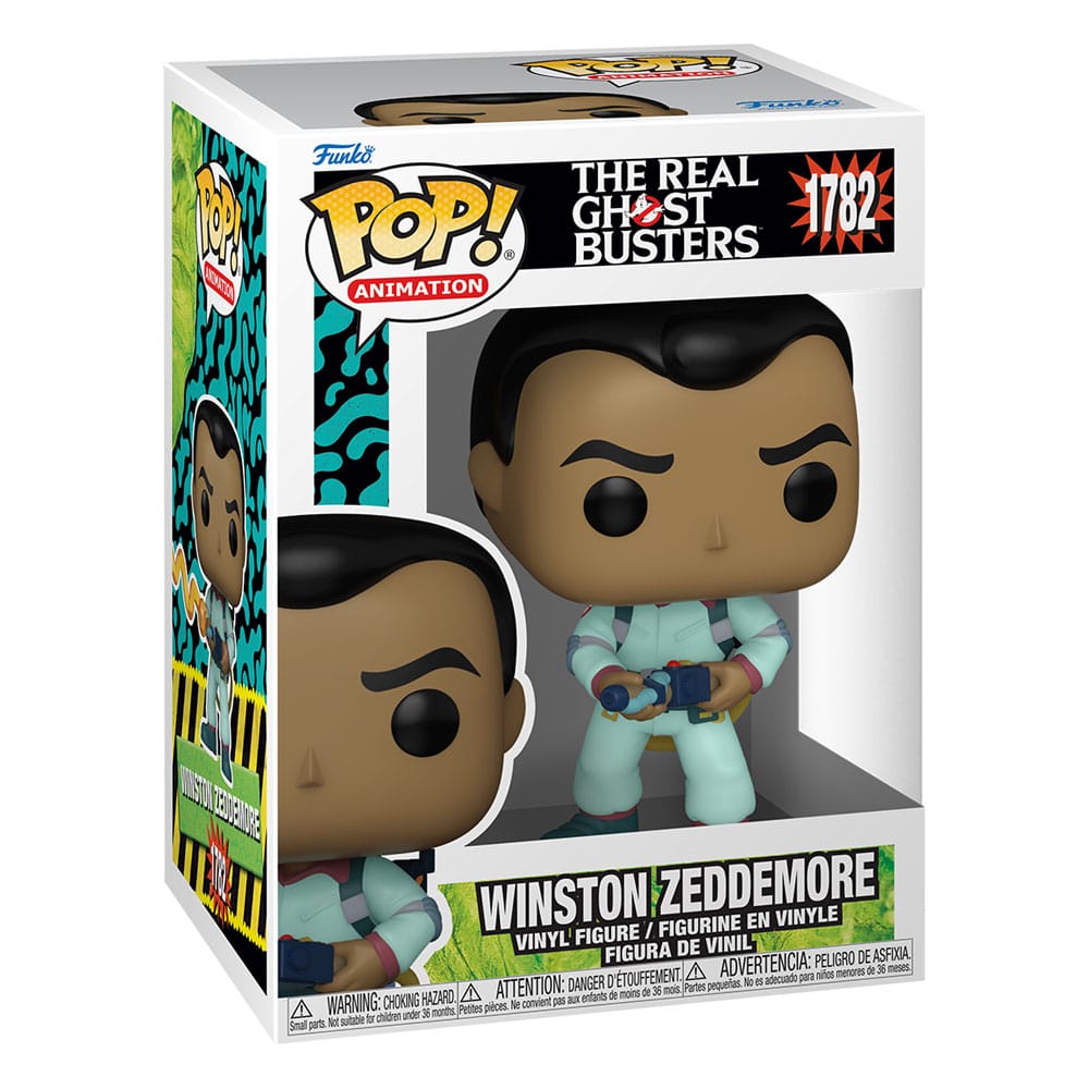 The Real Ghostbusters POP! Plus Animation Vinyl Figuren Winston Zeddemore 9 cm