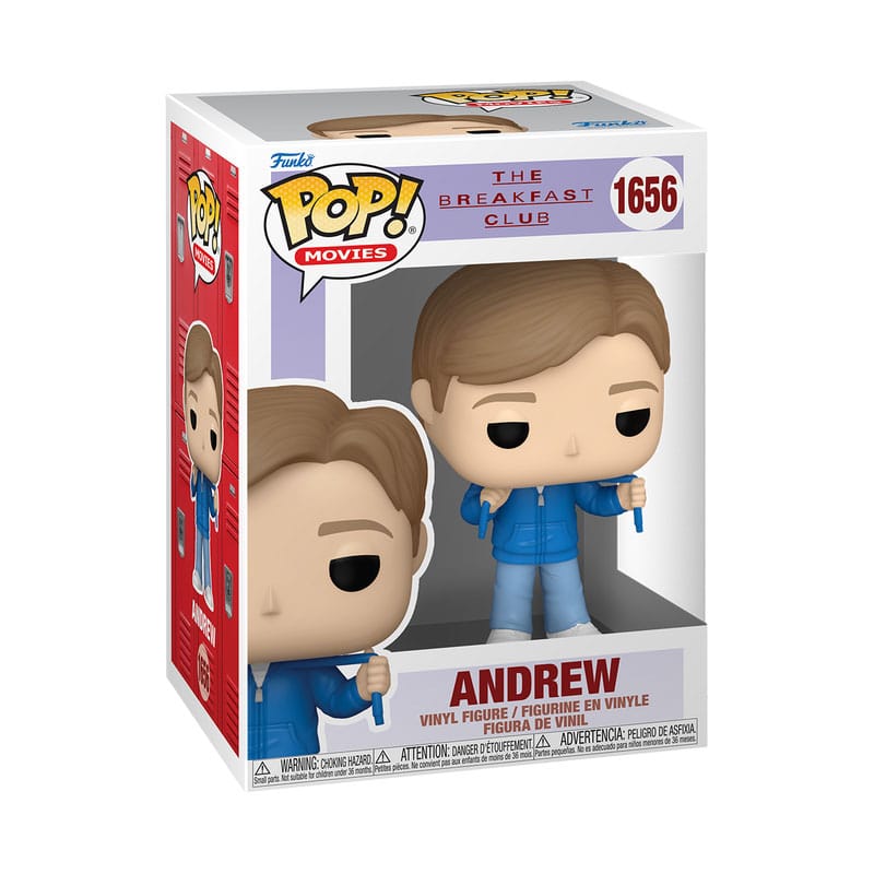 The Breakfast Club POP! Movies Vinyl Figur Andrew 9 cm