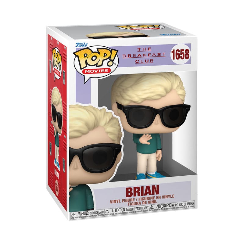 The Breakfast Club POP! Movies Vinyl Figur Brian 9 cm