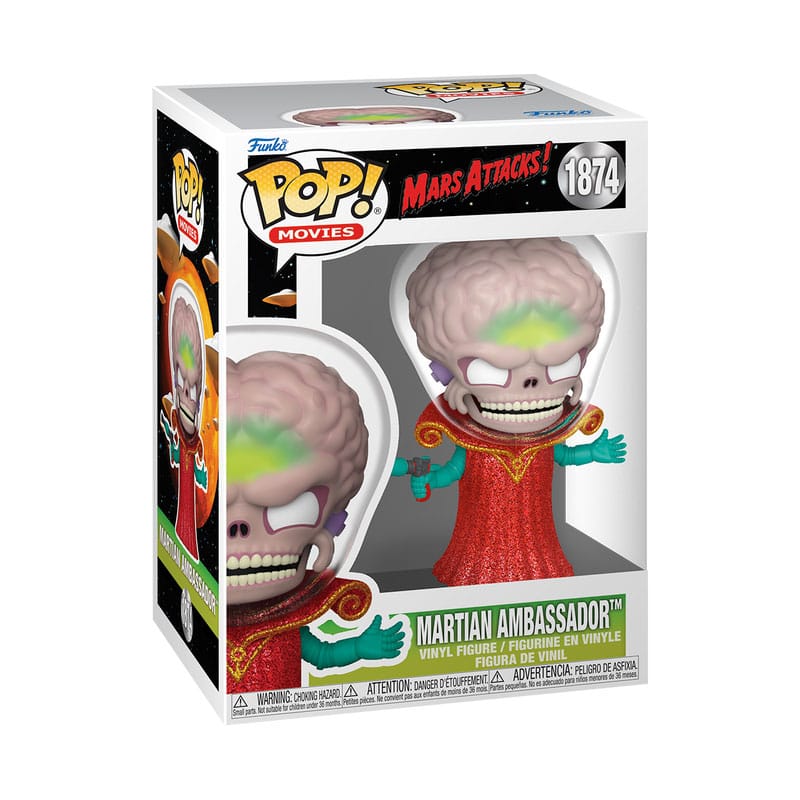 Mars Attacks POP! Movies Vinyl Figur Ambassador 9 cm