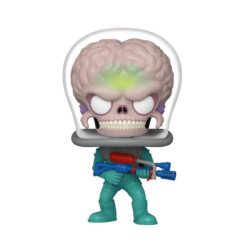 Mars Attacks POP! Movies Vinyl Figur Alien Soldier with Atomic Ray Gun 9 cm