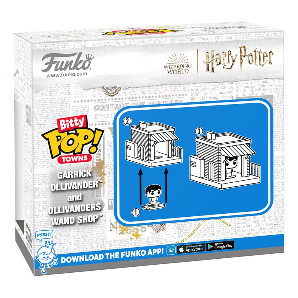 Harry Potter Bitty POP! Town Vinyl Figur Ollivanders 2,5 cm