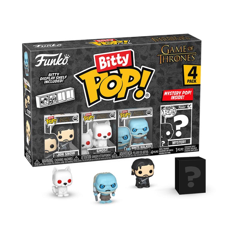 Game of Thrones Bitty POP! Vinyl Figuren 4er-Pack Jon Snow 2,5 cm