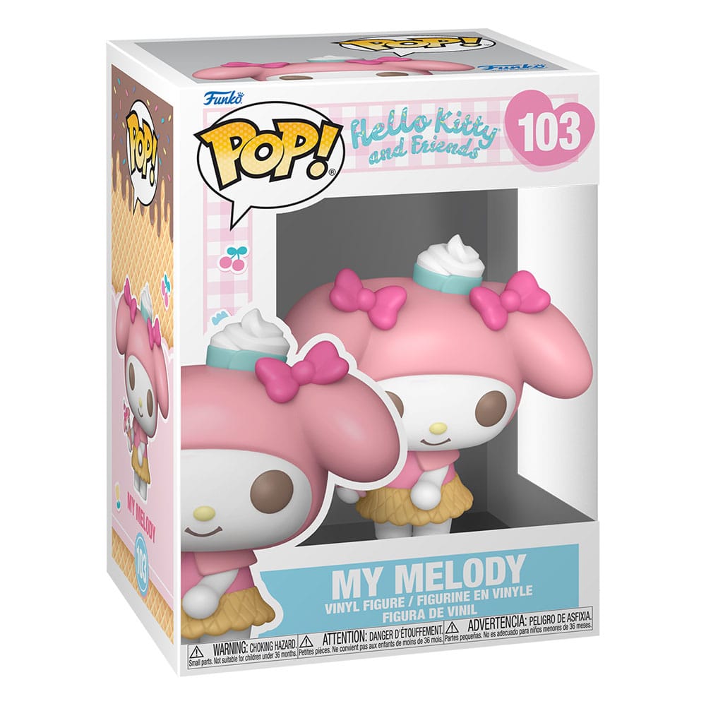 Sanrio POP! Animation Vinyl Figur Hello Kitty- My Melody (IC) 9 cm