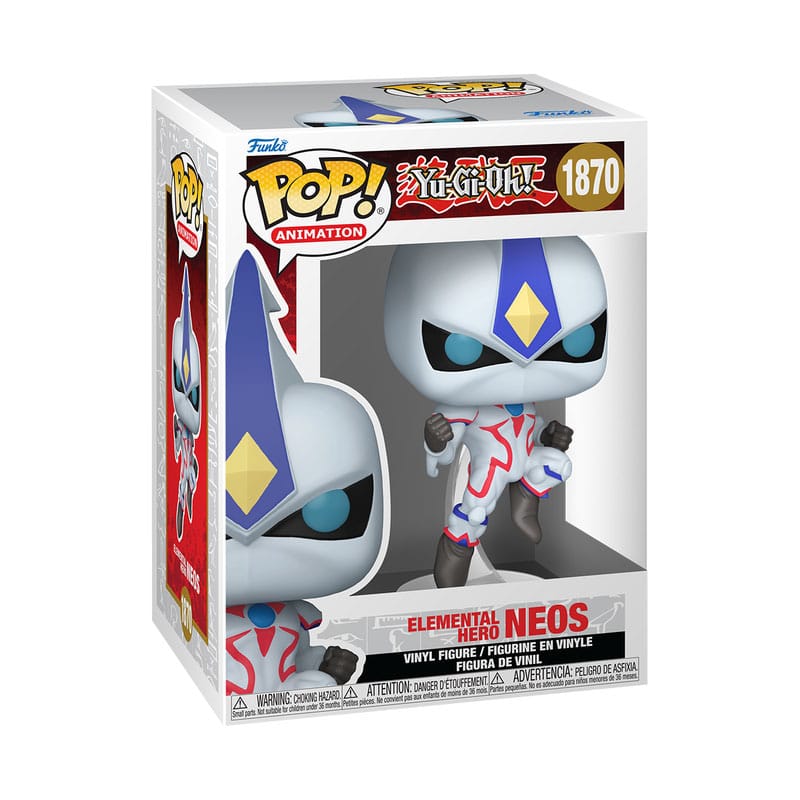 Yu-Gi-Oh! Pop! Animation Vinyl Figur E-Hero Neos 9 cm