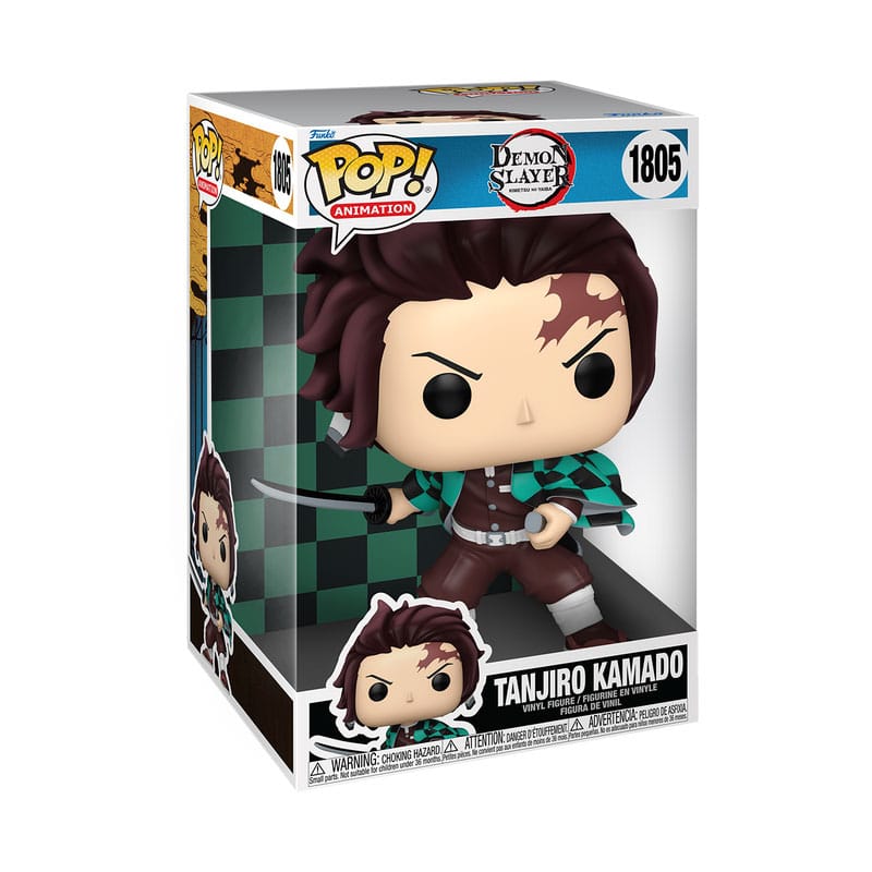 Demon Slayer: Kimetsu no Yaiba Super Sized Jumbo POP! Vinyl Figur Tanjiro 25 cm