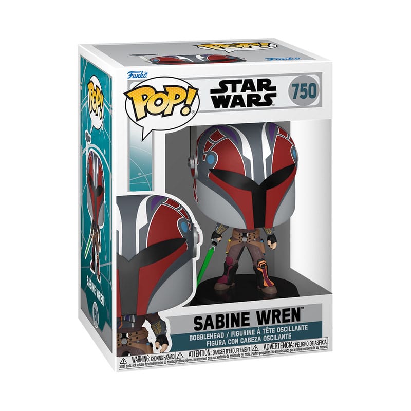 Star Wars: Ahsoka POP! Vinyl Figur S3- Sabine Wren 9 cm