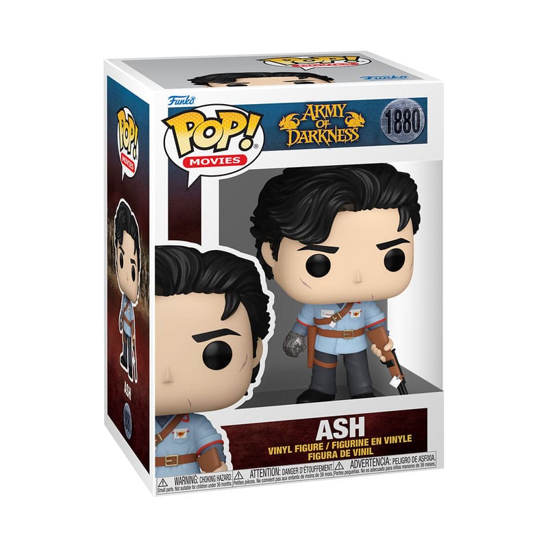 Army of Darkness POP! Movies Vinyl Figur Ash w/ Boomstick 9 cm