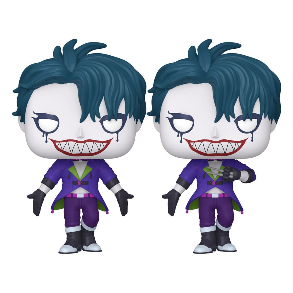 Suicide Squad POP! Animation Vinyl Figur Joker w/CH 9 cm Sortiment (6)