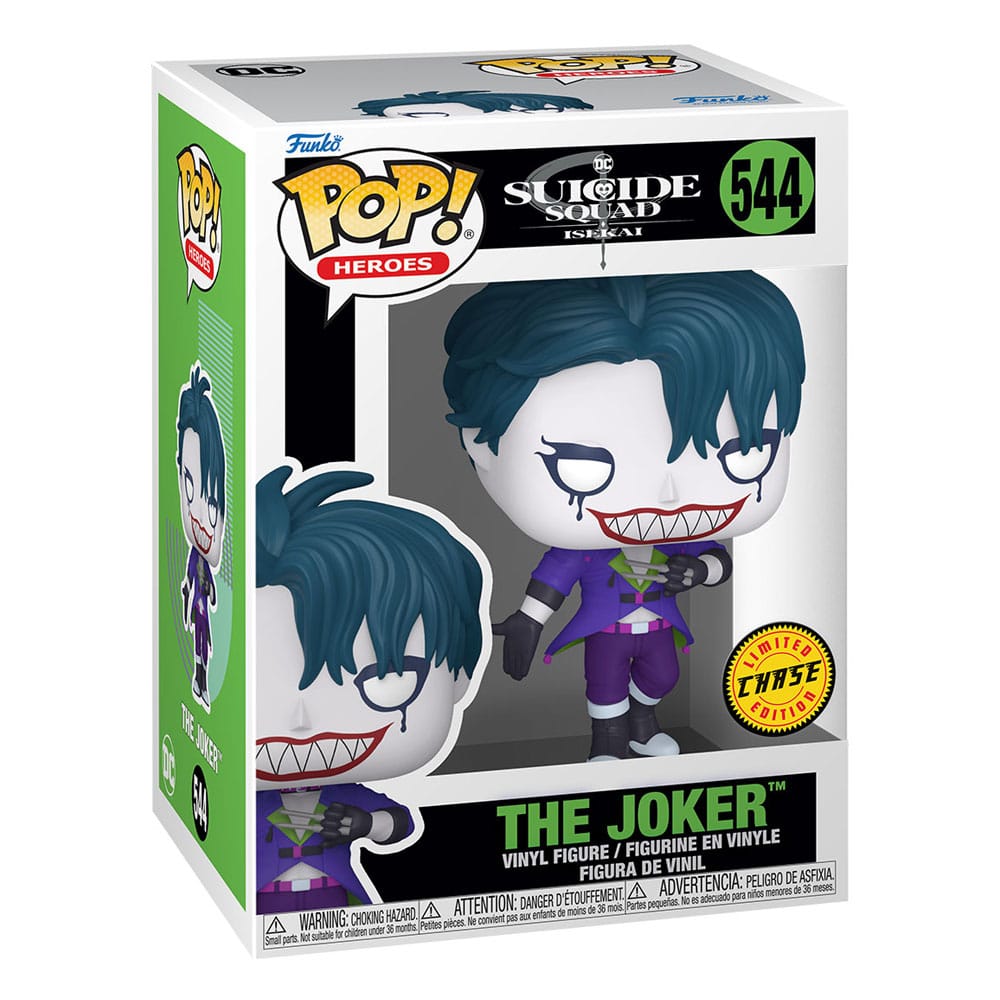 Suicide Squad POP! Animation Vinyl Figur Joker w/CH 9 cm Sortiment (6)