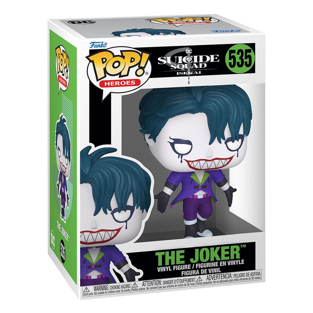 Suicide Squad POP! Animation Vinyl Figur Joker w/CH 9 cm Sortiment (6)