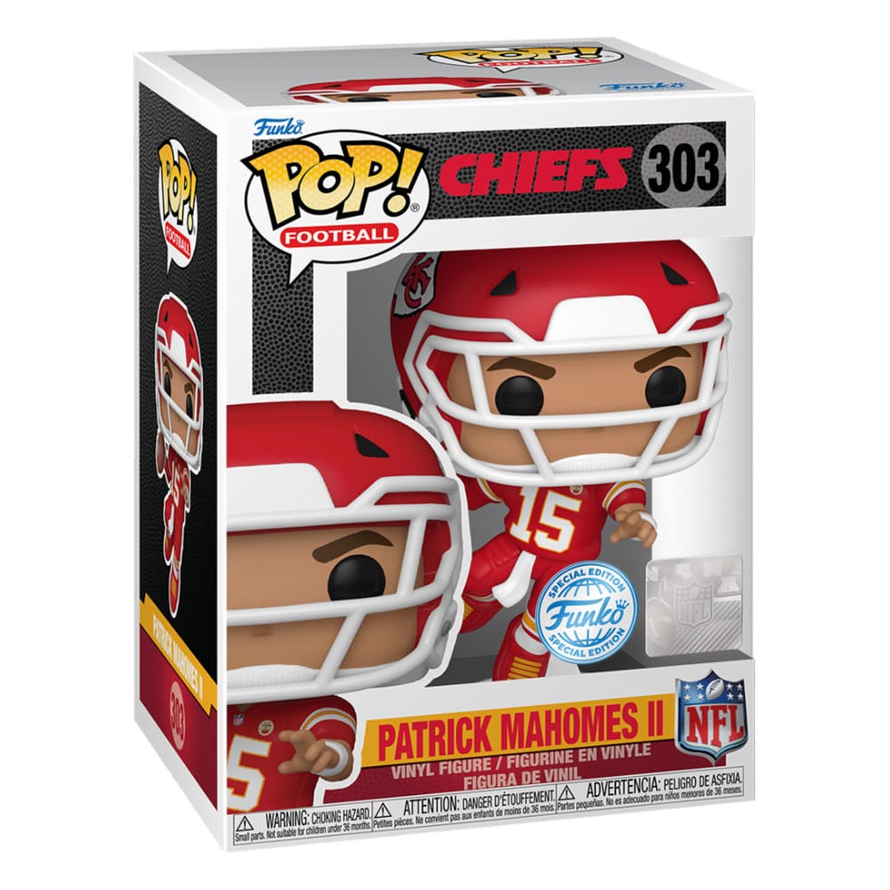 NFL: Legends POP! Sports Vinyl Figur Chiefs- Patrick Mahomes 9 cm