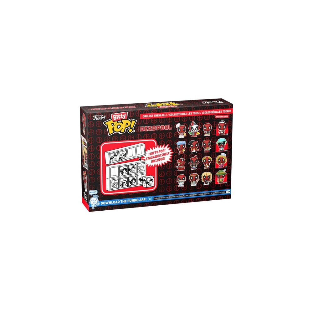 Deadpool Bitty POP! Vinyl Figuren 4er-Pack BBQ Master 2,5 cm