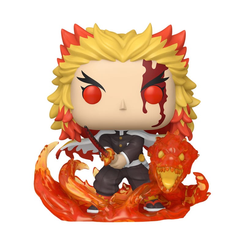 Demon Slayer: Kimetsu no Yaiba POP! Animation Vinyl Figur Kyojuro Rengoku 9th form Exclusive 9 cm