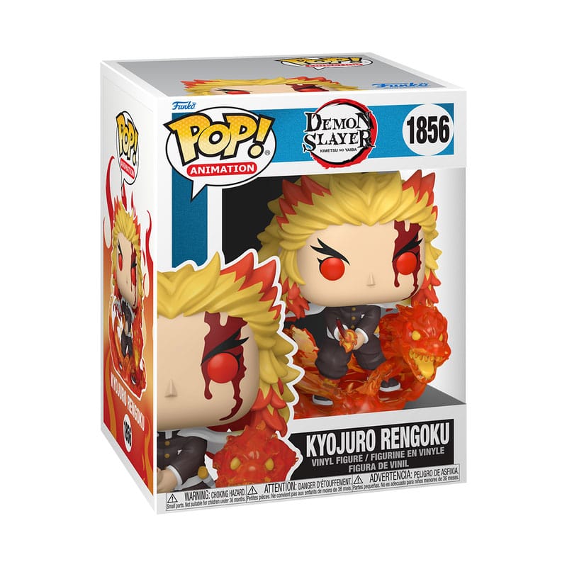 Demon Slayer: Kimetsu no Yaiba POP! Animation Vinyl Figur Kyojuro Rengoku 9th form Exclusive 9 cm