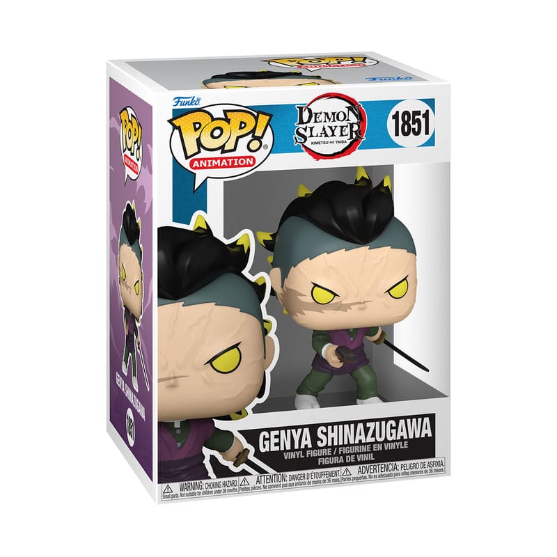 Demon Slayer: Kimetsu no Yaiba POP! Animation Vinyl Figur Genya (Demon Form) 9 cm