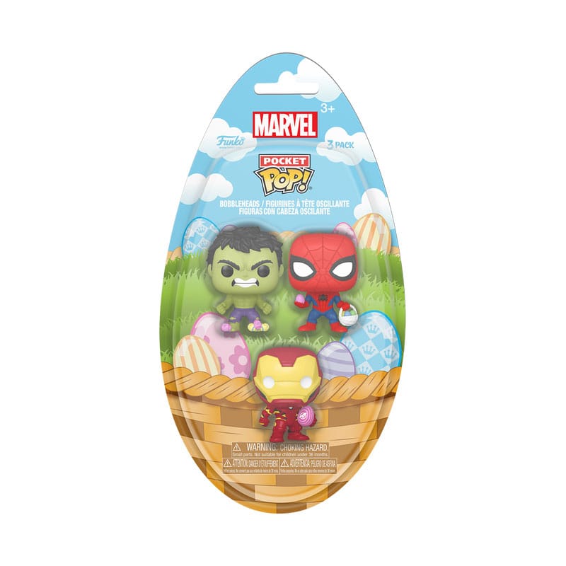 Marvel Pocket POP! Vinyl Figuren 3er-Pack Easter 4 cm