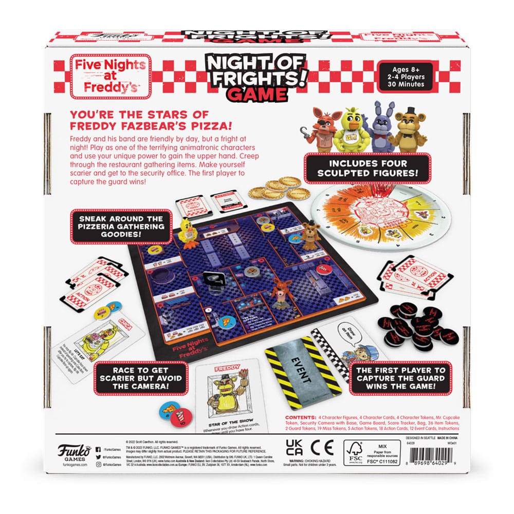 Five Nights at Freddy's Brettspiel Night of Frights