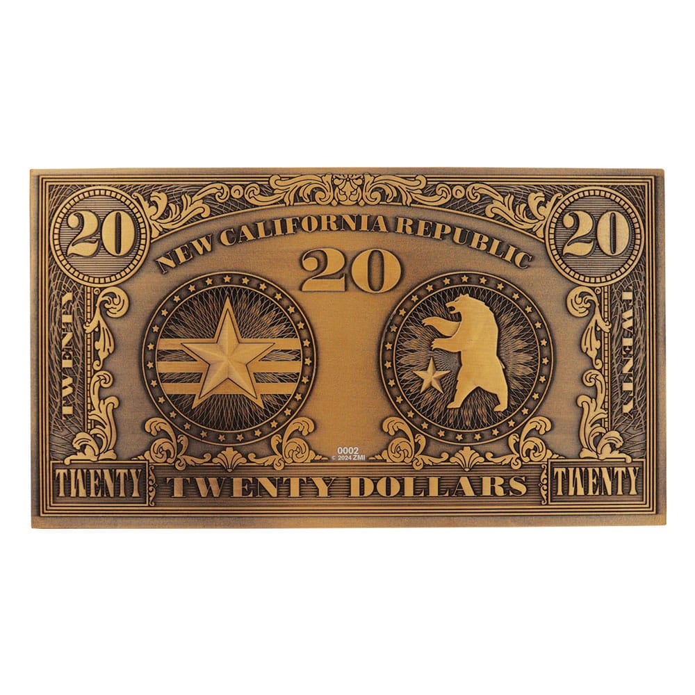 Fallout New Vegas Replik NCR $20 Bill Limited Edition