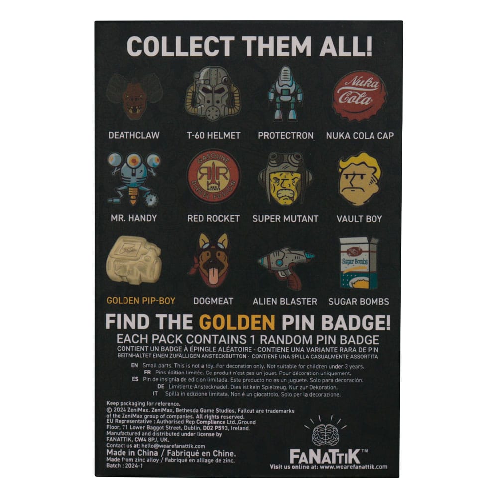 Fallout Ansteck-Pin Mystery Pin