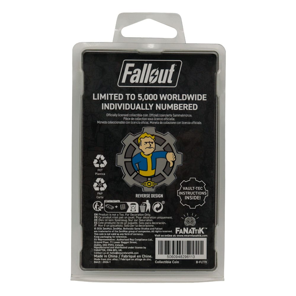 Fallout Sammelmünze Flip Coin Limited Edition