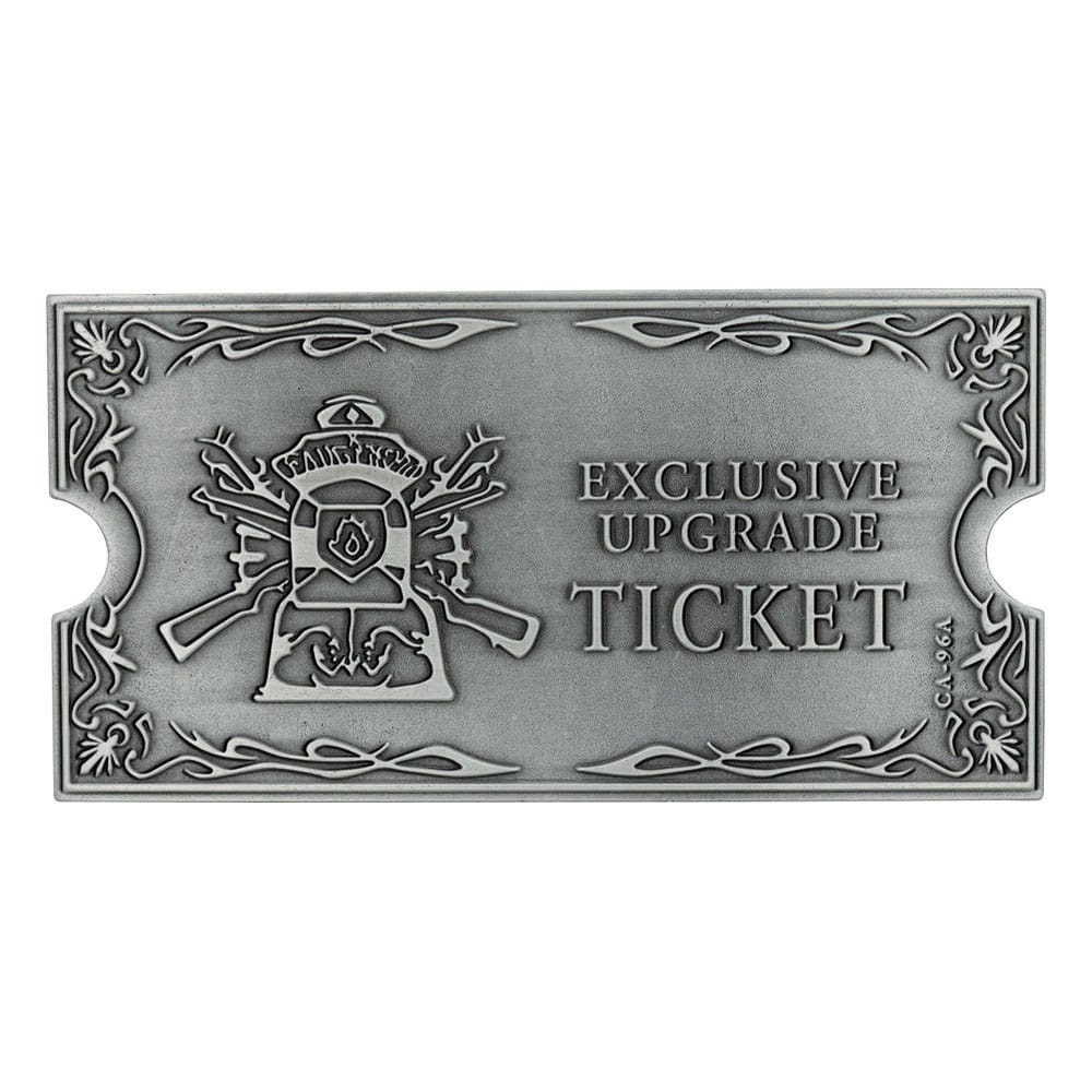 Resident Evil 4 Replik 1/1 Metal Exclusive Upgrade Ticket