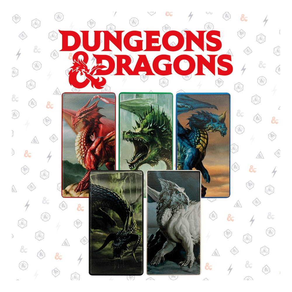 Dungeons & Dragons Metallbarren 5er-Set Chromatic Dragons Ingot