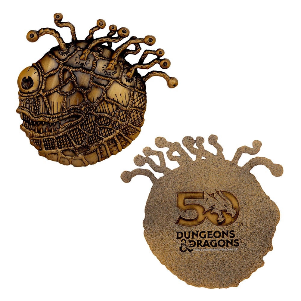 Dungeons & Dragons Medaillen-Set 50th Anniversary Beholder Twin Edition