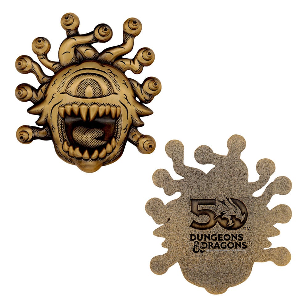 Dungeons & Dragons Medaillen-Set 50th Anniversary Beholder Twin Edition