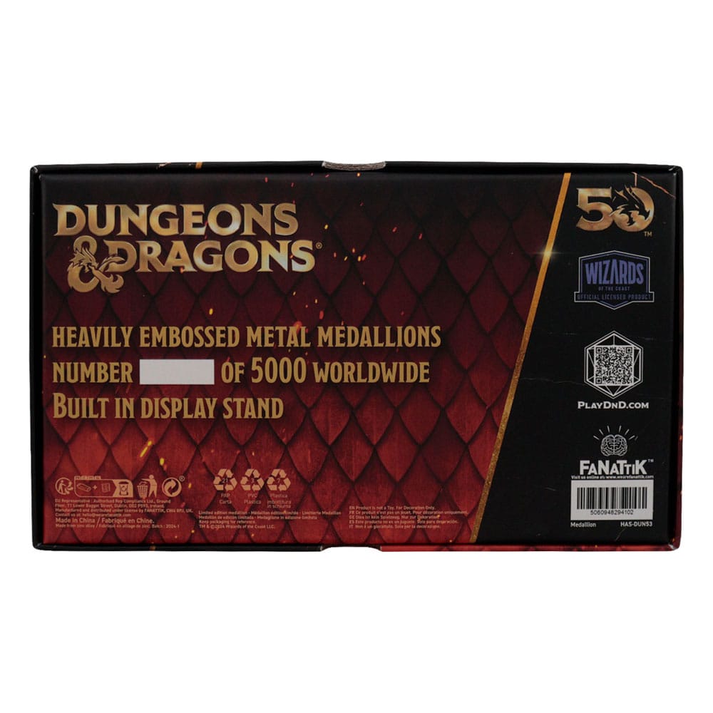 Dungeons & Dragons Medaillen-Set 50th Anniversary Beholder Twin Edition