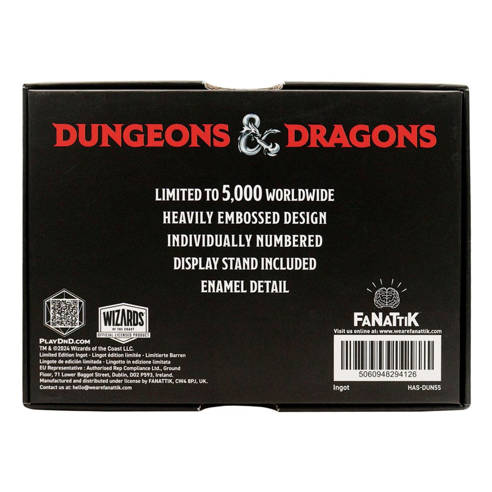 Dungeons & Dragons Metallbarren Displacer Beast Limited Edition