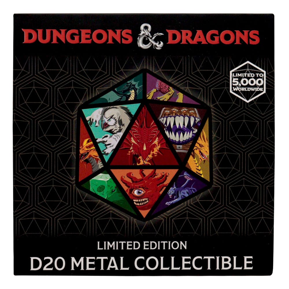 Dungeons & Dragons Medaille D20